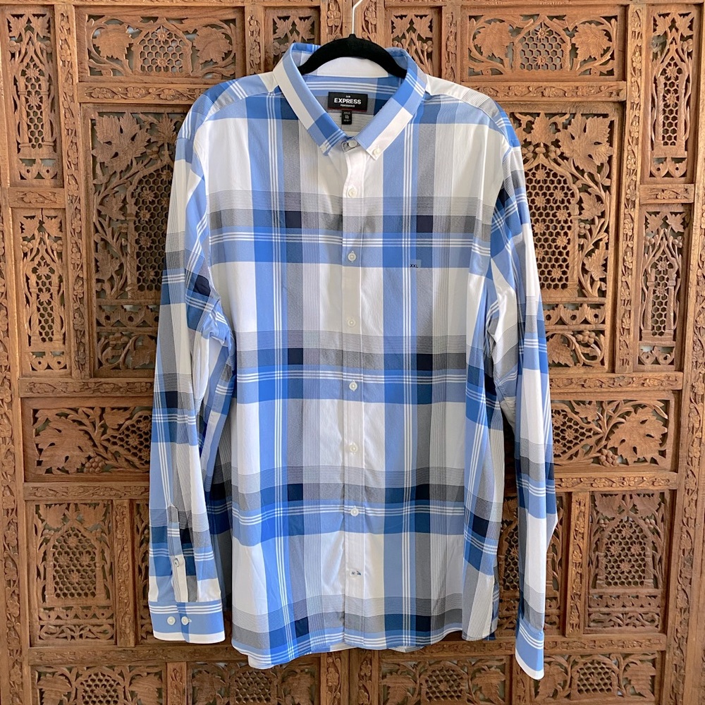 Express Men’s XXL Button Up NWT